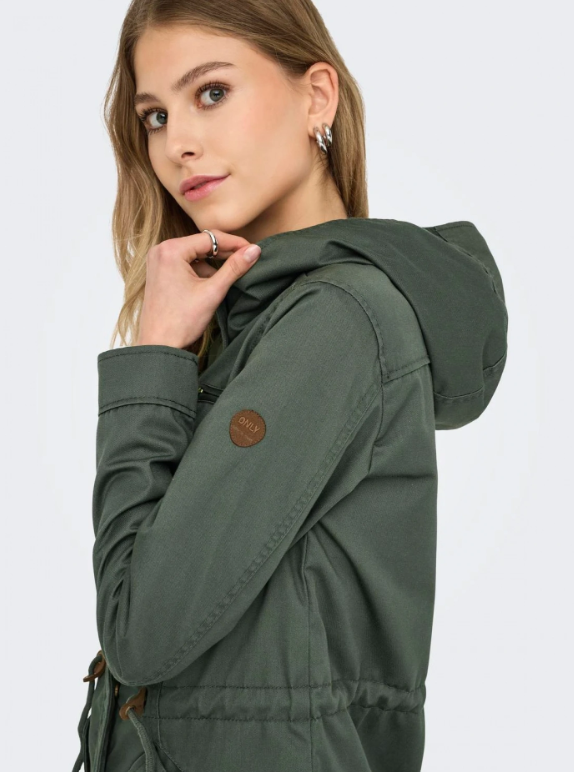 Parka LORCA ONLY KAKI
