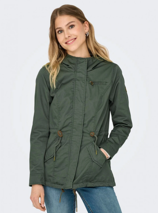 Parka LORCA ONLY KAKI